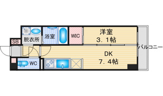 【間取り】 | プレイズシード名城公園 | 略図の為、現状優先