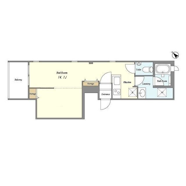 Ｎａｎｐｅｉｄａｉ　ＨｉｌｌＴｏｐ　Ｈｏｕｓｅの間取り