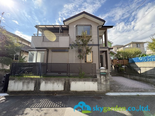 藤沢市大鋸　中古戸建の外観|落ち着いた雰囲気の外観です
