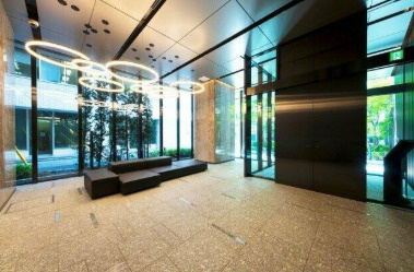 グランリビオ芝大門のロビー|建物の内部です