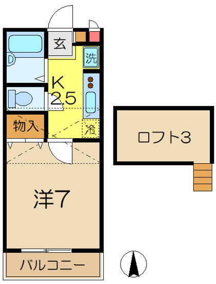 【間取り】 | エスポワール・港南