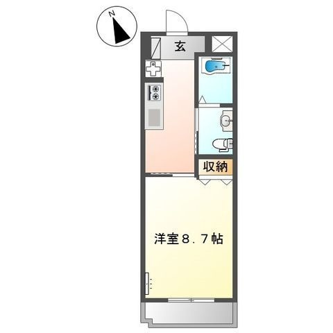 シエル・ブルーの間取り