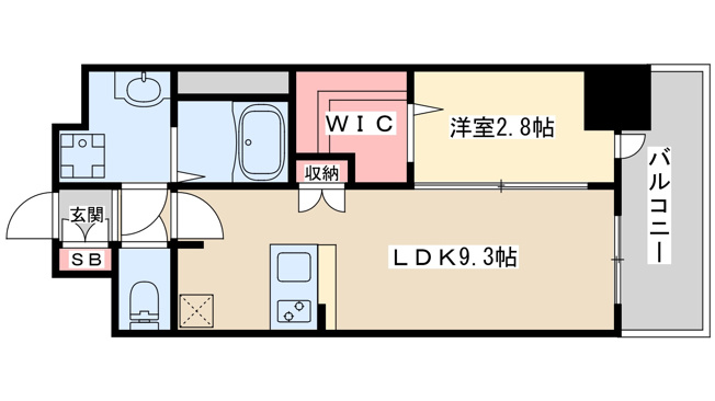 【間取り】 | セレニテ新大阪プリエ