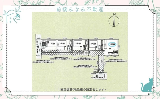 【新築平屋】太田市大原町第9　５号棟(全５棟)　クレイドルガーデン　新築建売分譲