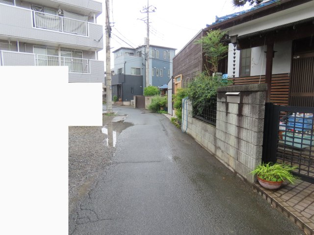 坂戸市日の出町売地の前面道路含む現地写真