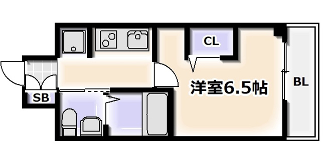 【間取り】 | エステムコート難波WEST-SIDEⅥザ・フォース
