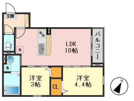 robot home 瑞江の間取り