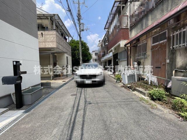 南荘町中古戸建の前面道路含む現地写真|東大阪市で不動産をお探しの方は弊社までご相談下さいませ！