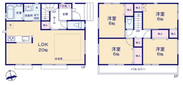 横浜市栄区小山台2丁目 新築戸建て【仲介手数料無料】カースペース3台