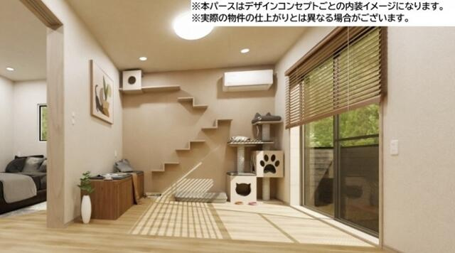 robot home 瑞江の内装