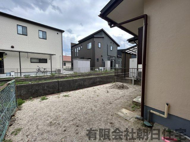 【庭】 | 西川津町中古戸建 | お庭も活用できます