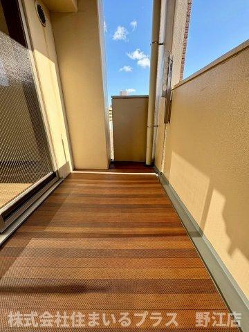 コンソラーレ東野田のバルコニー