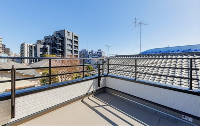 【バルコニー】 | 豊島区南大塚1丁目　新築戸建　№1 12180万円