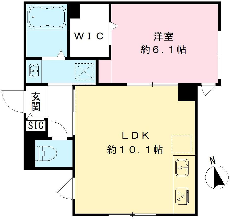 メゾンドアルグの間取り