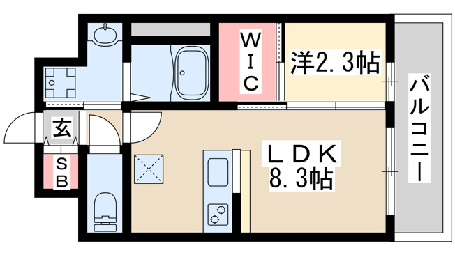 【間取り】 | セレニテ江坂エクラ