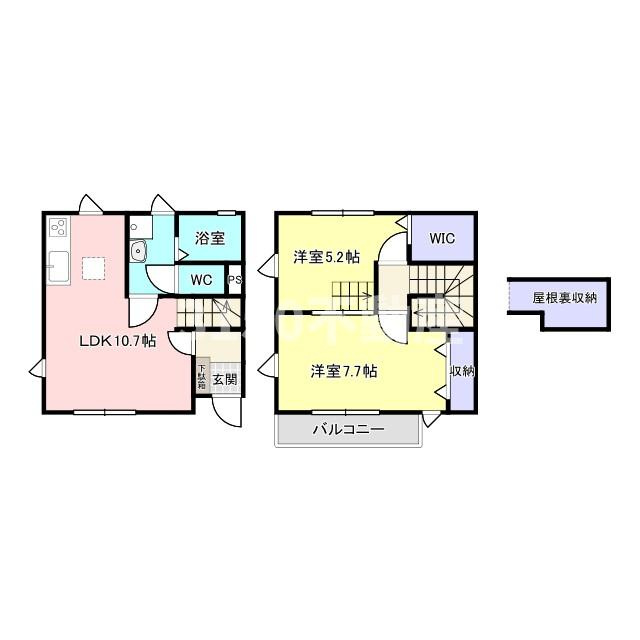 SpringGardenの間取り