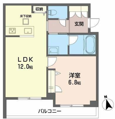 サクラ中野上高田の間取り|間取りです