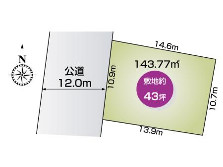 河原町　区画図
