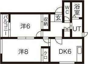 ビレッジ日蔭5号の間取り