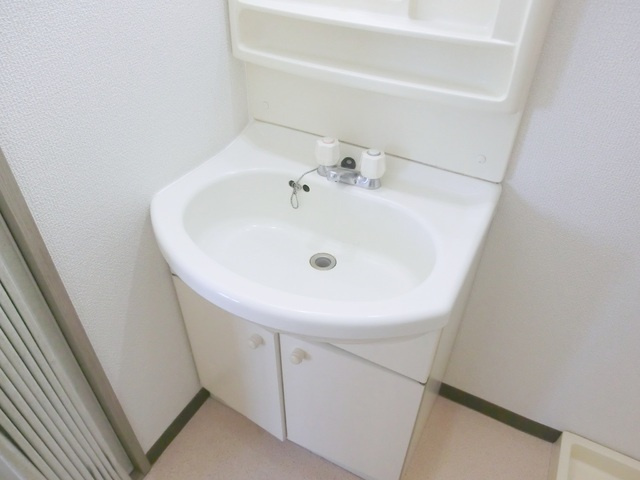 エスポワール篠崎３の洗面所|独立洗面台あります。