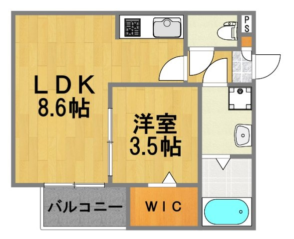 【間取り】 | ジーメゾン青梅河辺町(ジ―メゾンオウメカベマチ)