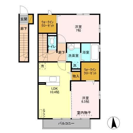 【間取り】 | ブルーバレーハイツ