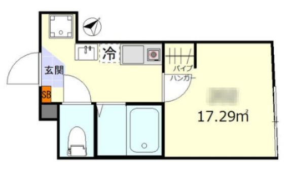 ベーネ平井の間取り