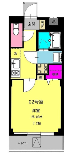 【間取り】 | b’CASA隅田桜橋