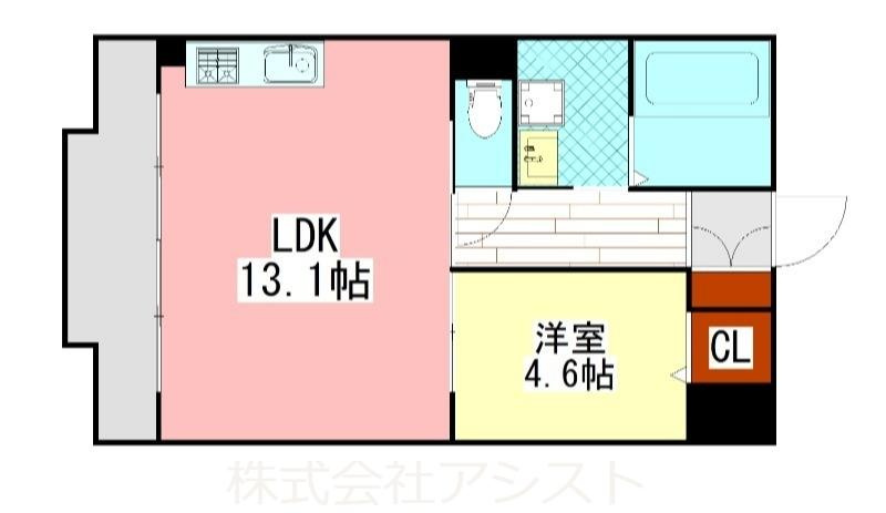 アフレールの間取り