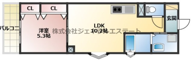 【間取り】 | ワンライフ私市