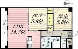 本郷マンションの間取り