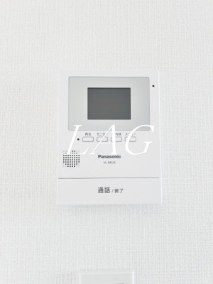 【セキュリティ】 | ノワール指扇 | モニター付きインターフォンです。（同仕様です。）