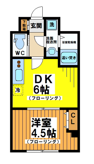 【間取り】 | ヴェルディア中野南台