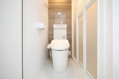 【トイレ】 | エクセレント中道 | 落ち着いた色調のトイレです