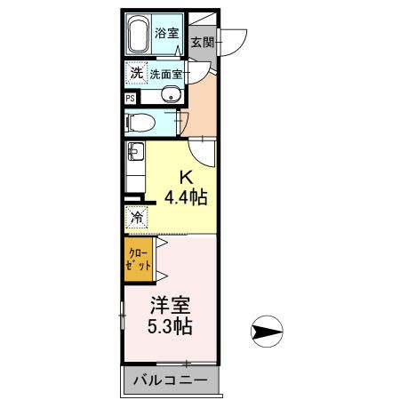 ディアコートの間取り