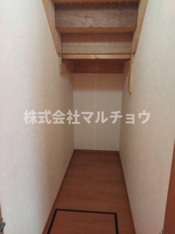城山台戸建ての収納|専用の収納スペースです