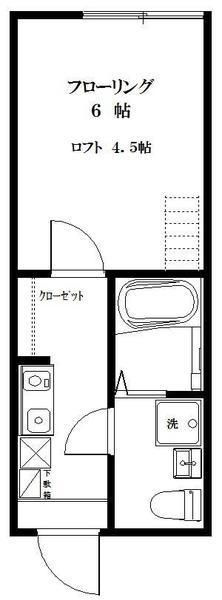 ＦＵＪＩＶＩＥＷ上大岡の間取り