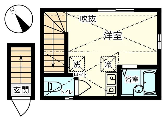 【間取り】 | フォレスタ西小山