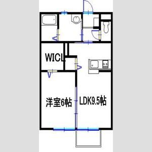 テラスアルブールの間取り