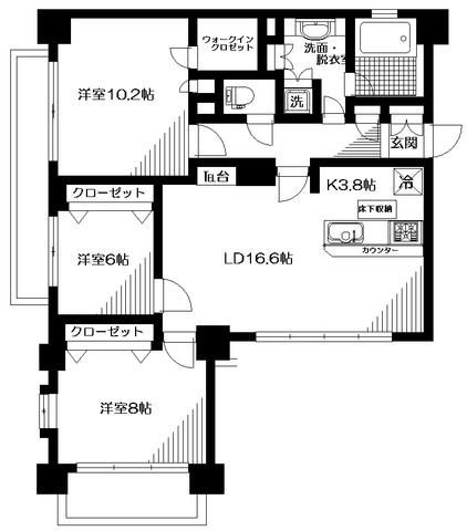 【間取り】 | パレステージ成城
