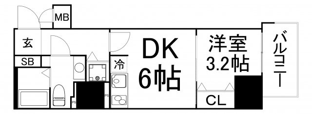 【間取り】 | プレサンス松屋町グレース