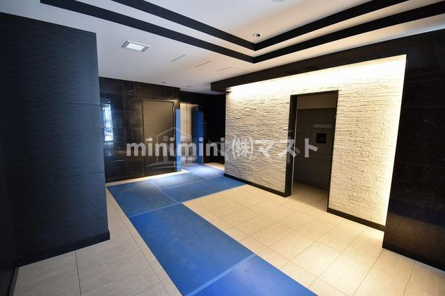 大阪市西区九条２丁目の賃貸マンションのロビー