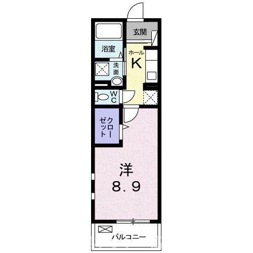 【間取り】 | アルカディア　ＮⅠ