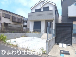 【区画図】 | 厚木市三田2丁目 築浅中古戸建て | 南東側約5.0ｍ公道　駐車並列2台（車種によります）　敷地面積33.0坪