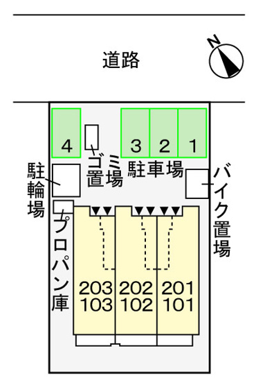 【区画図】 | ヴィラ・アゼリア
