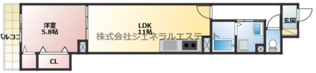 【間取り】 | ワンライフ私市