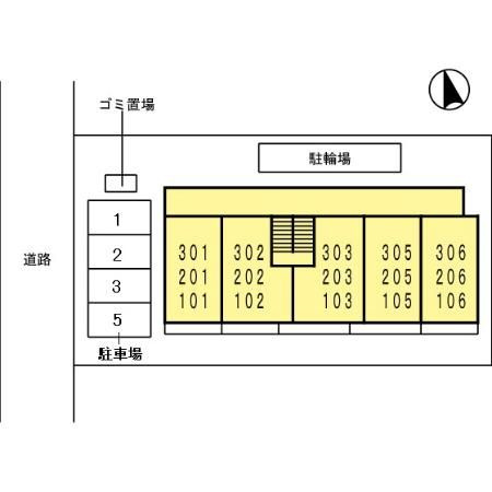 ウィル サクシードの区画図