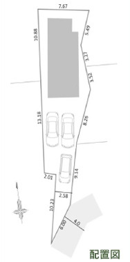 藤沢市羽鳥5丁目　 新築戸建 の区画図