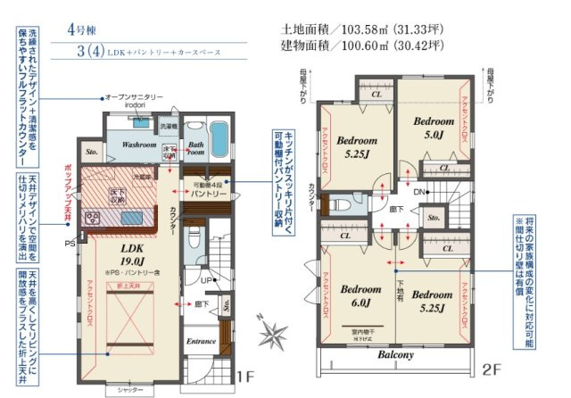 市川市曽谷４丁目の間取り