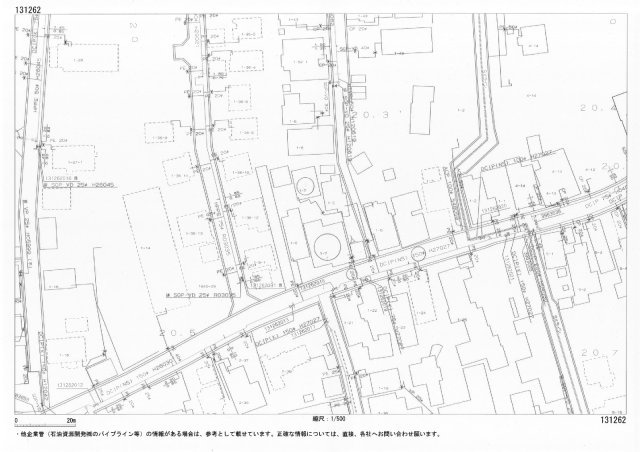 見附市葛巻1丁目　土地建物の地図